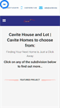 Mobile Screenshot of cavitehomes.com